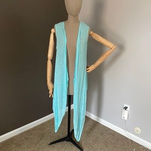 Charming Charlie Sheer Knit Shawl